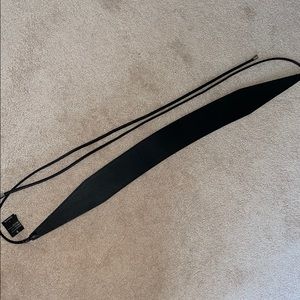 Black Wrap Around Belt